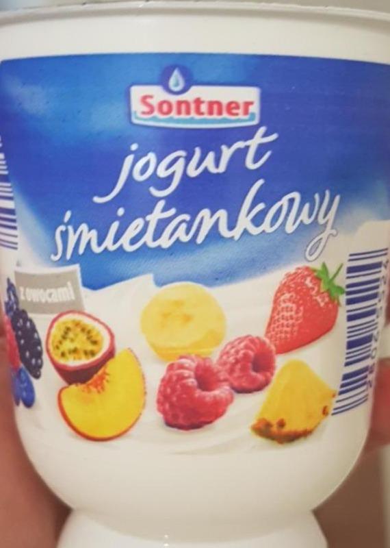Zdjęcia - jogurt śmietankowy bananowy Sonter