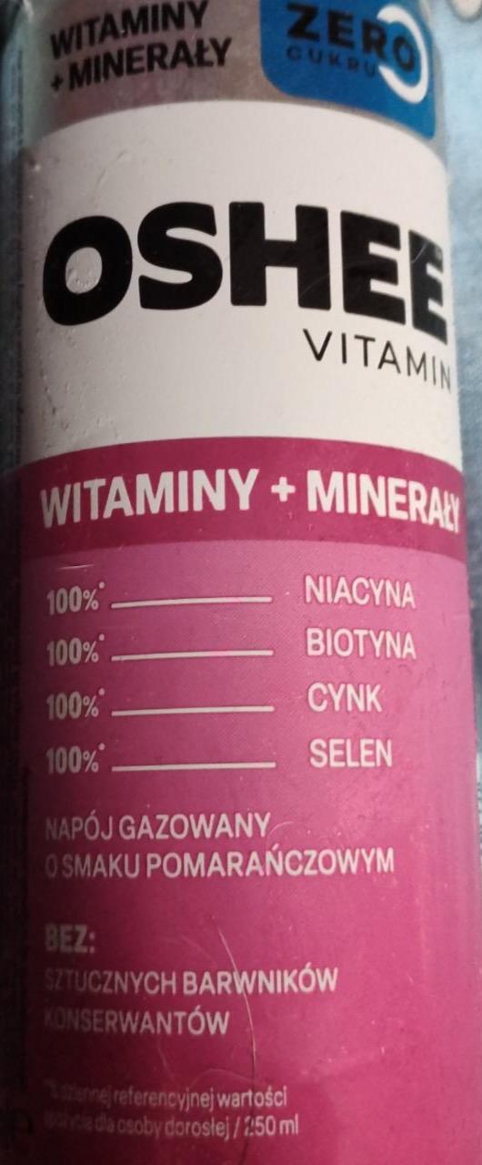 Zdjęcia - Napój o smaku pomarańczowym Oshee vitamin