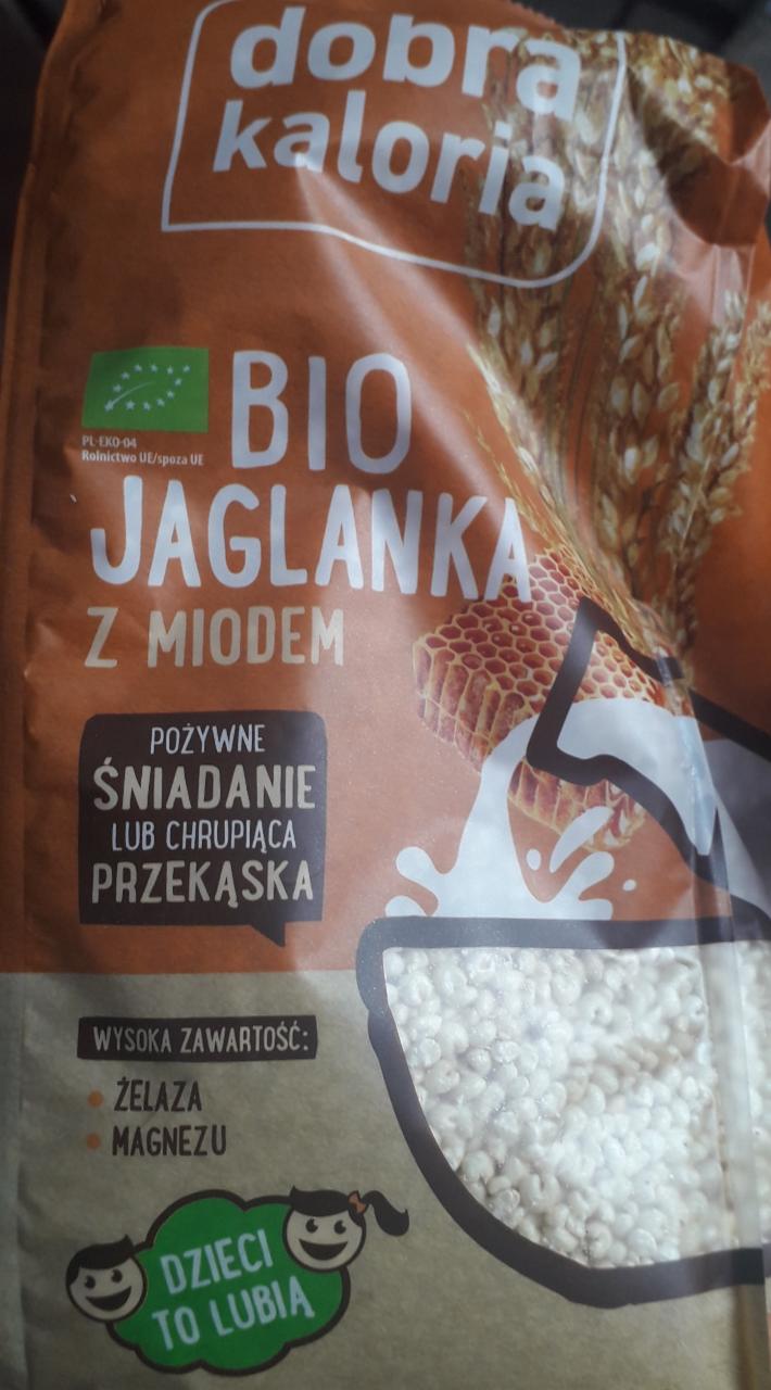 Zdjęcia - Dobra Kaloria Bio jaglanka z miodem 120 g