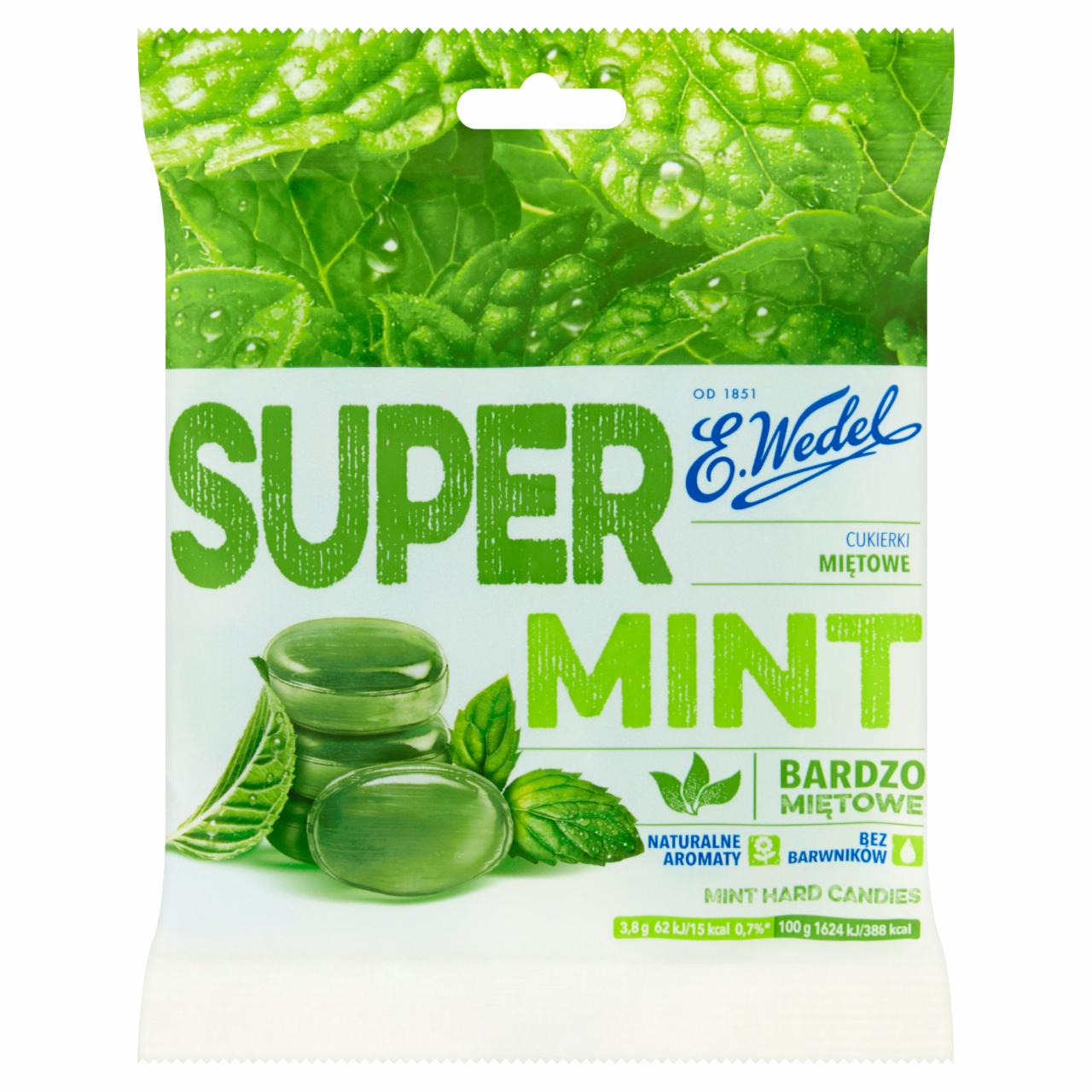 Zdjęcia - Super Mint Cukierki miętowe 90 g E. Wedel