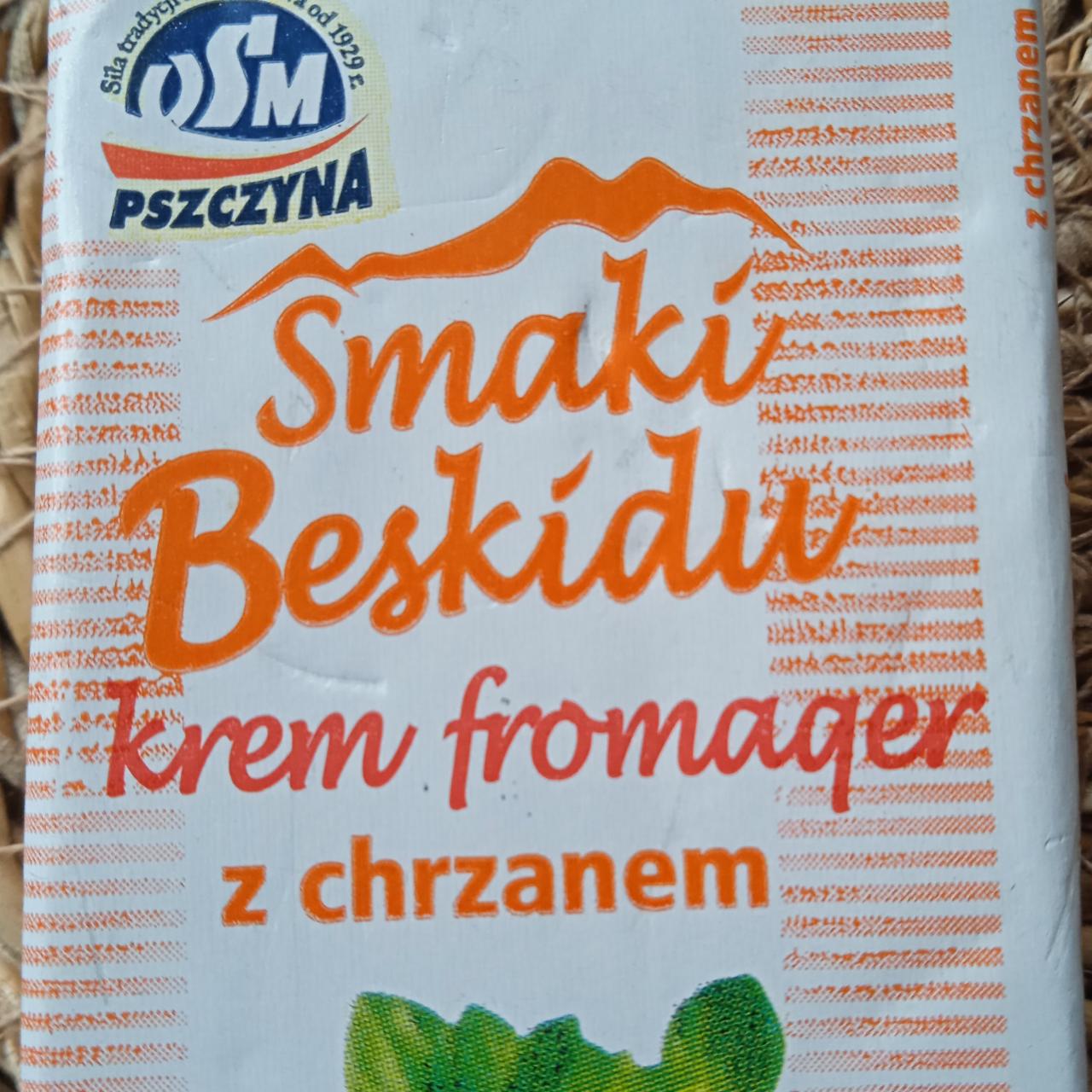 Zdjęcia - Smaki Beskidu krem fromager z chrzanem OSM Pszczyna