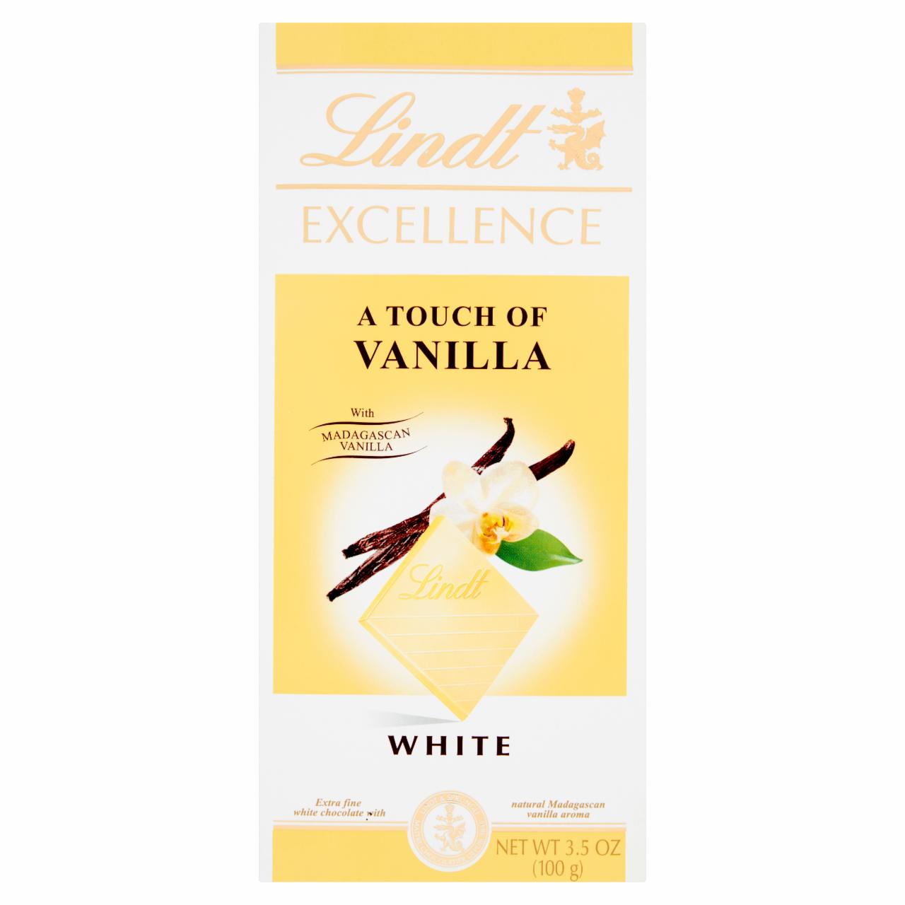Zdjęcia - Lindt Excellence Wyśmienita czekolada biała z naturalnym aromatem wanilii 100 g
