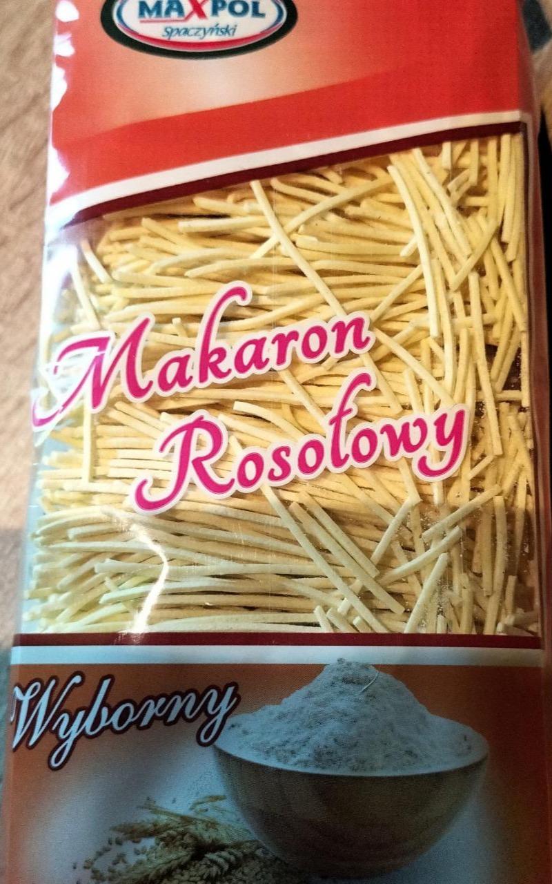 Zdjęcia - Makaron rosołowy maxpol