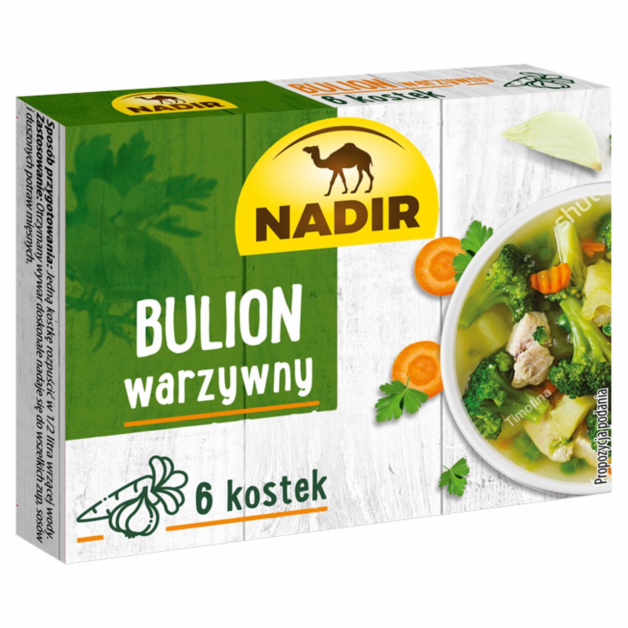 Zdjęcia - Nadir Bulion warzywny 60 g (6 x 10 g)