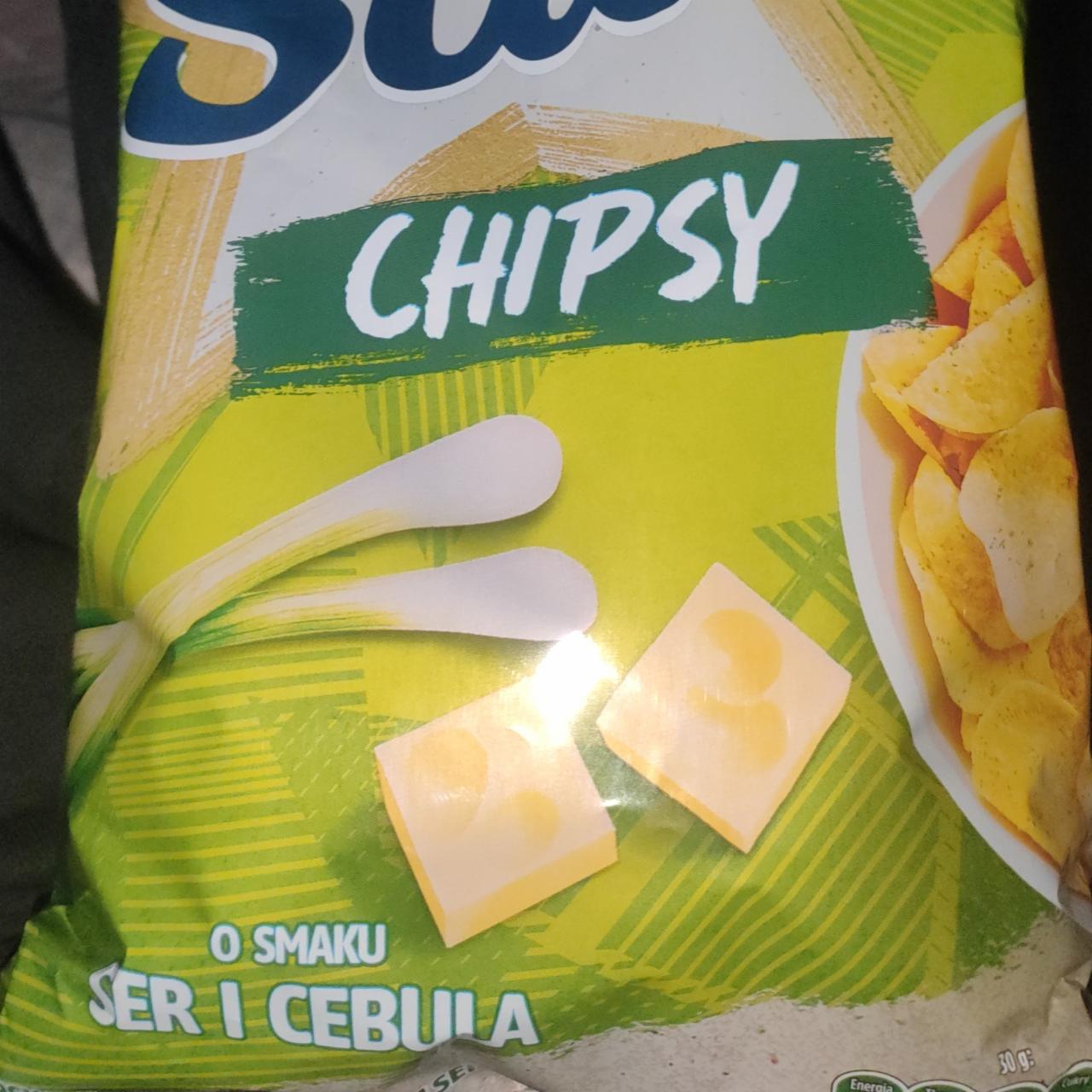 Zdjęcia - Chipsy o smaku ser i cebula Star