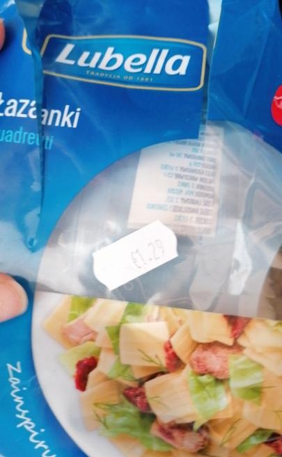 Zdjęcia - Lubella Makaron łazanki quadretti 500 g