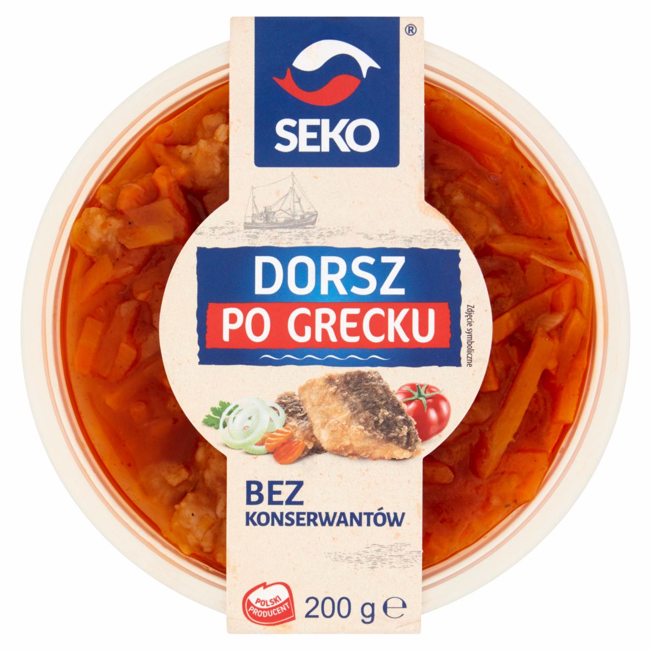 Zdjęcia - Seko Dorsz po grecku 200 g