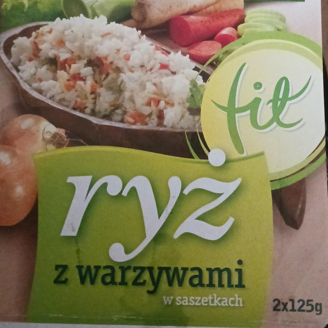 Zdjęcia - Ryż z warzywami w saszetkach fit