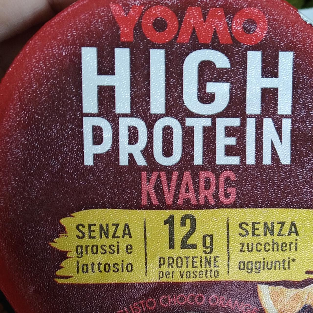 Zdjęcia - Kvarg hight protein Gusto choco orange Yomo