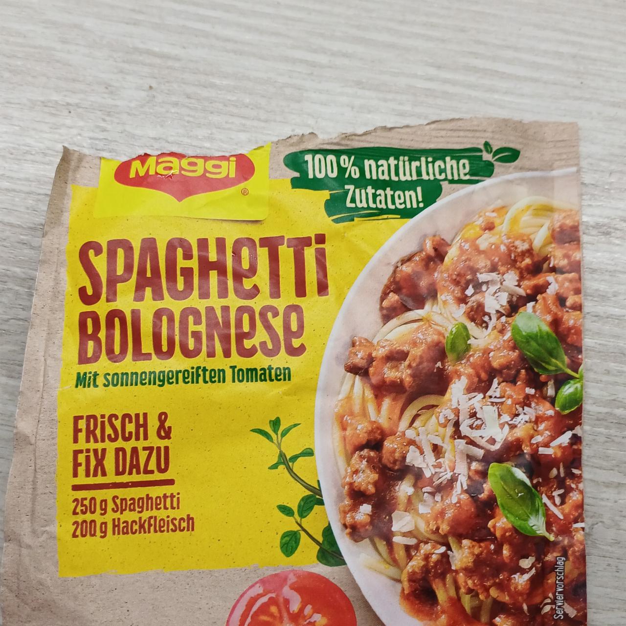 Zdjęcia - Spaghetti bolognese Maggi