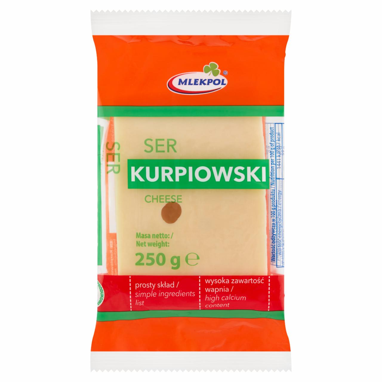 Zdjęcia - Mlekpol Ser Kurpiowski 250 g