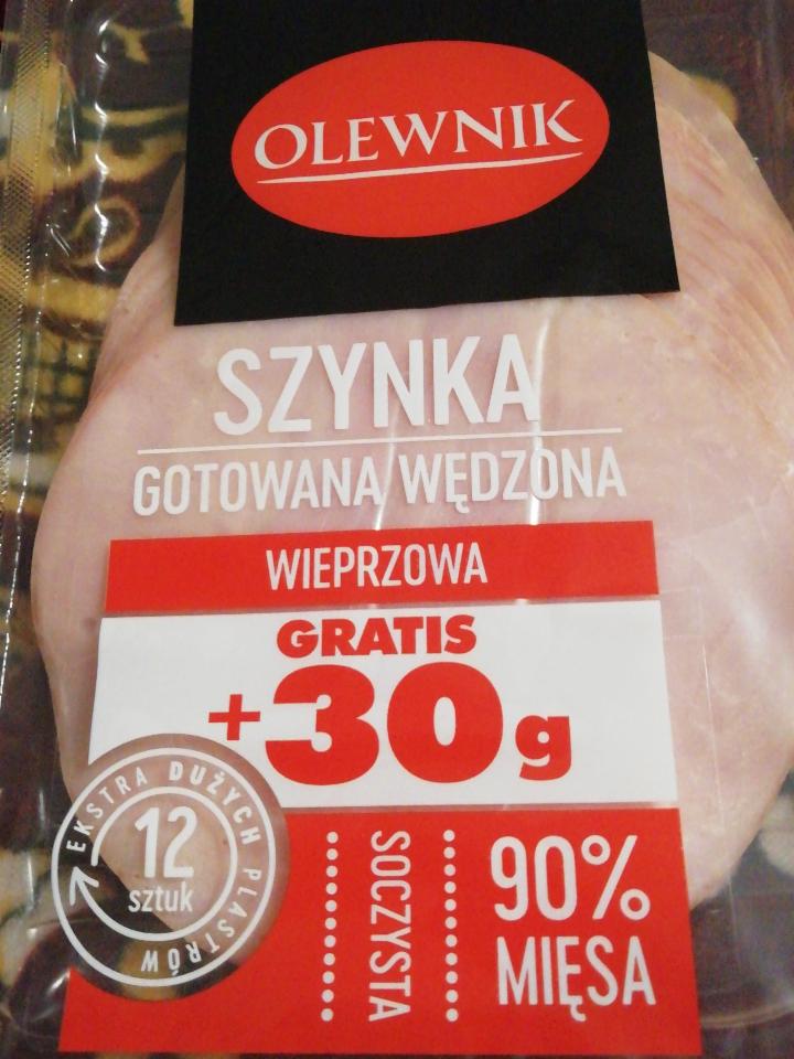 Zdjęcia - Szynka gotowana wedzona Olewnik