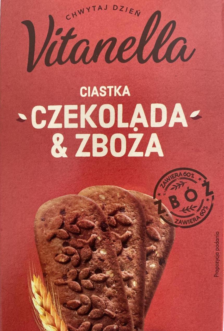 Zdjęcia - Ciastka czekolada & zboża Vitanella