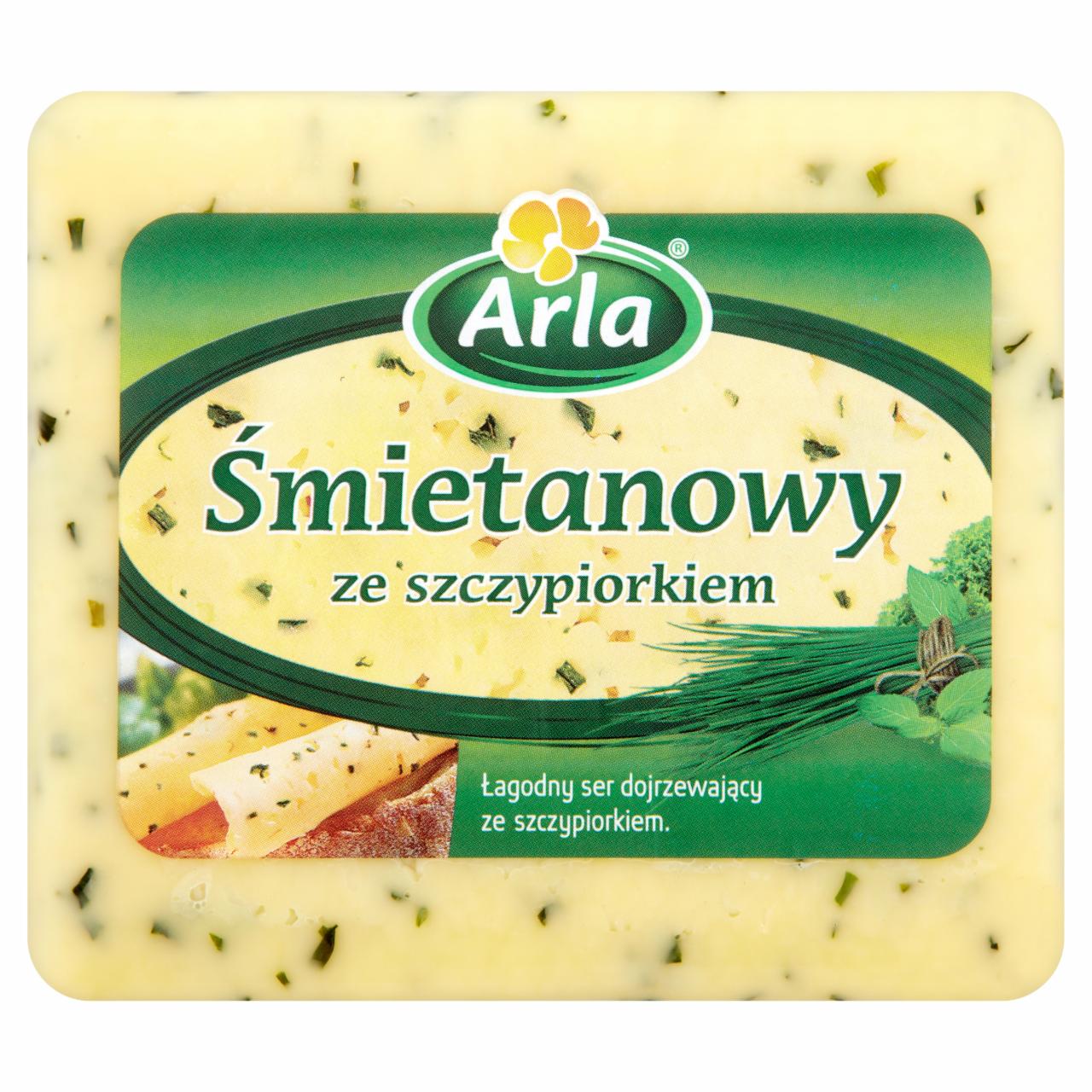 Zdjęcia - Arla Śmietanowy ze szczypiorkiem Ser pełnotłusty