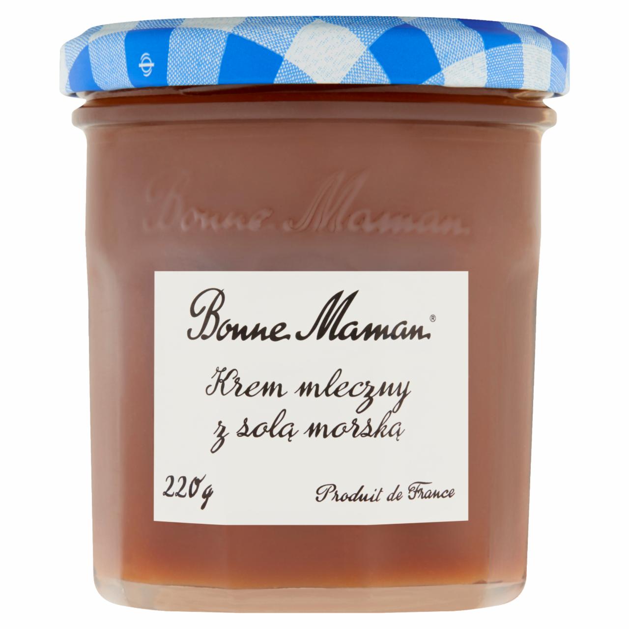 Zdjęcia - Bonne Maman Krem mleczny z solą morską 220 g