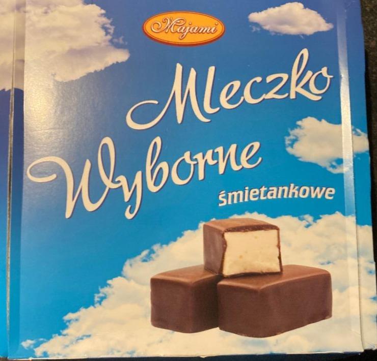 Zdjęcia - Mleczko Wyborne śmietankowe Majami