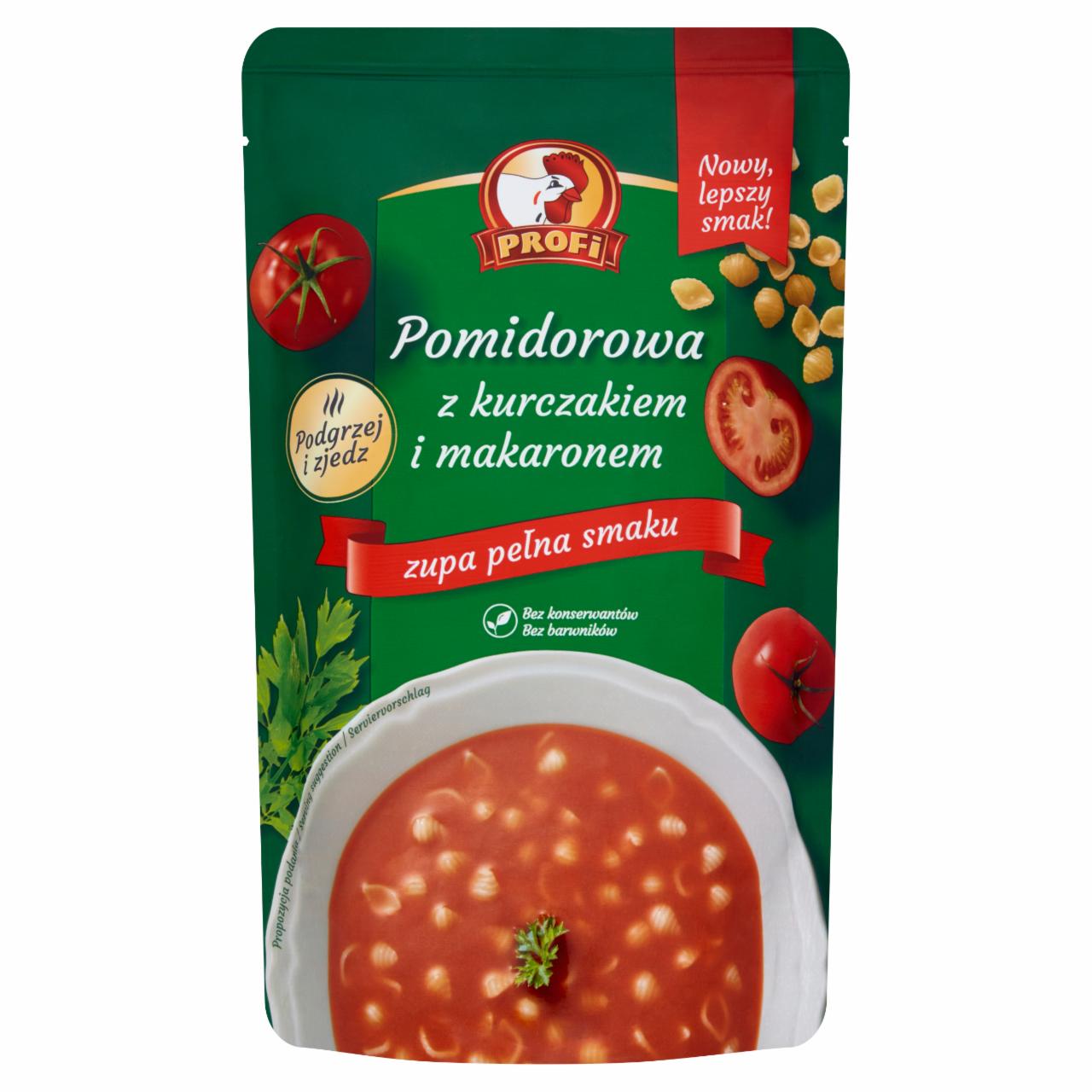 Zdjęcia - Profi Pomidorowa z kurczakiem i makaronem 450 g