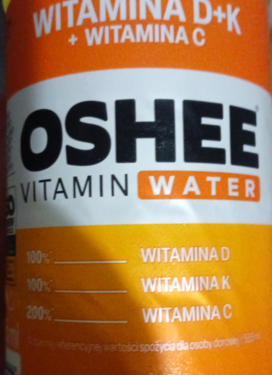 Zdjęcia - Oshee Vitamin Water Napój niegazowany smak cytryna-limonka 555 ml