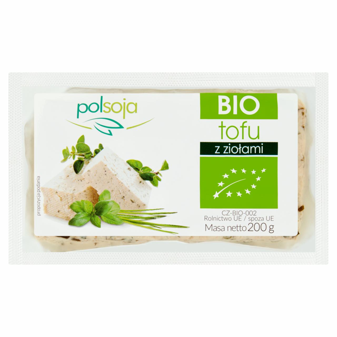 Zdjęcia - Polsoja BIO Tofu z ziołami 200 g