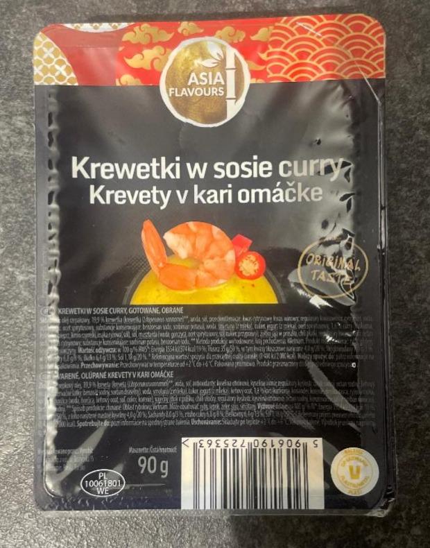 Zdjęcia - Krewetki w sosie curry Asia Flavours