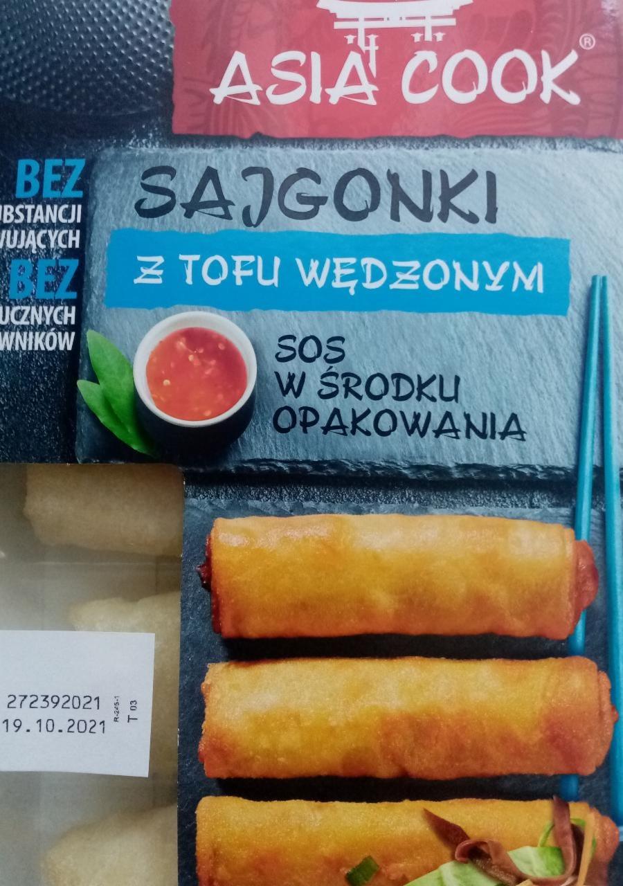 Zdjęcia - Sajgonki z tofu wędzonym Asia Cook