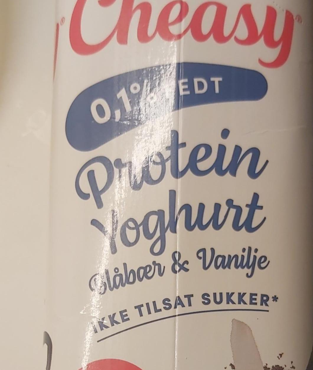 Zdjęcia - protein yoghurt blåær vanilje Cheasy