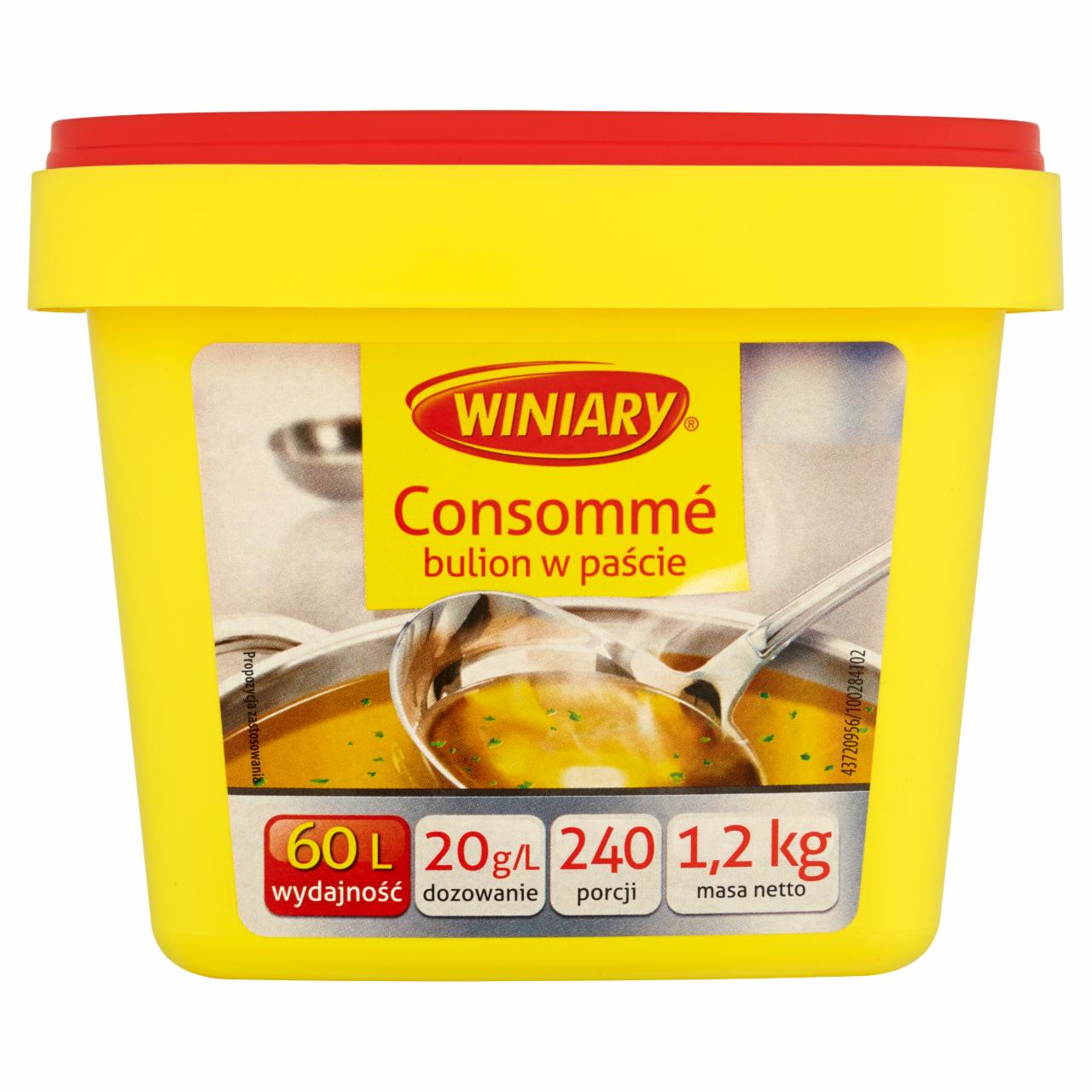 Zdjęcia - Winiary Consommé Bulion w paście 1,2 kg