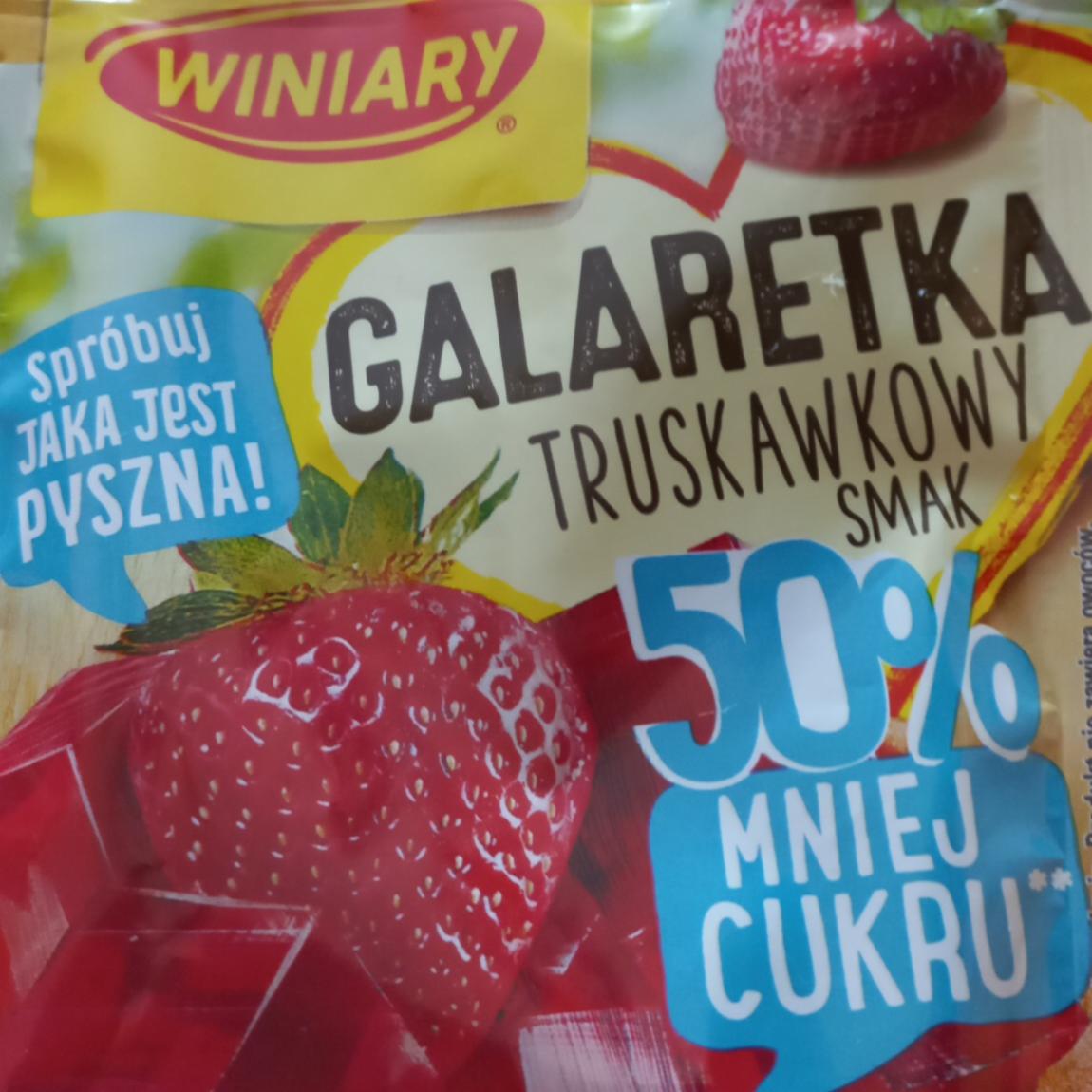 Zdjęcia - Galaretka truskawkowa 50% cukru Winiary