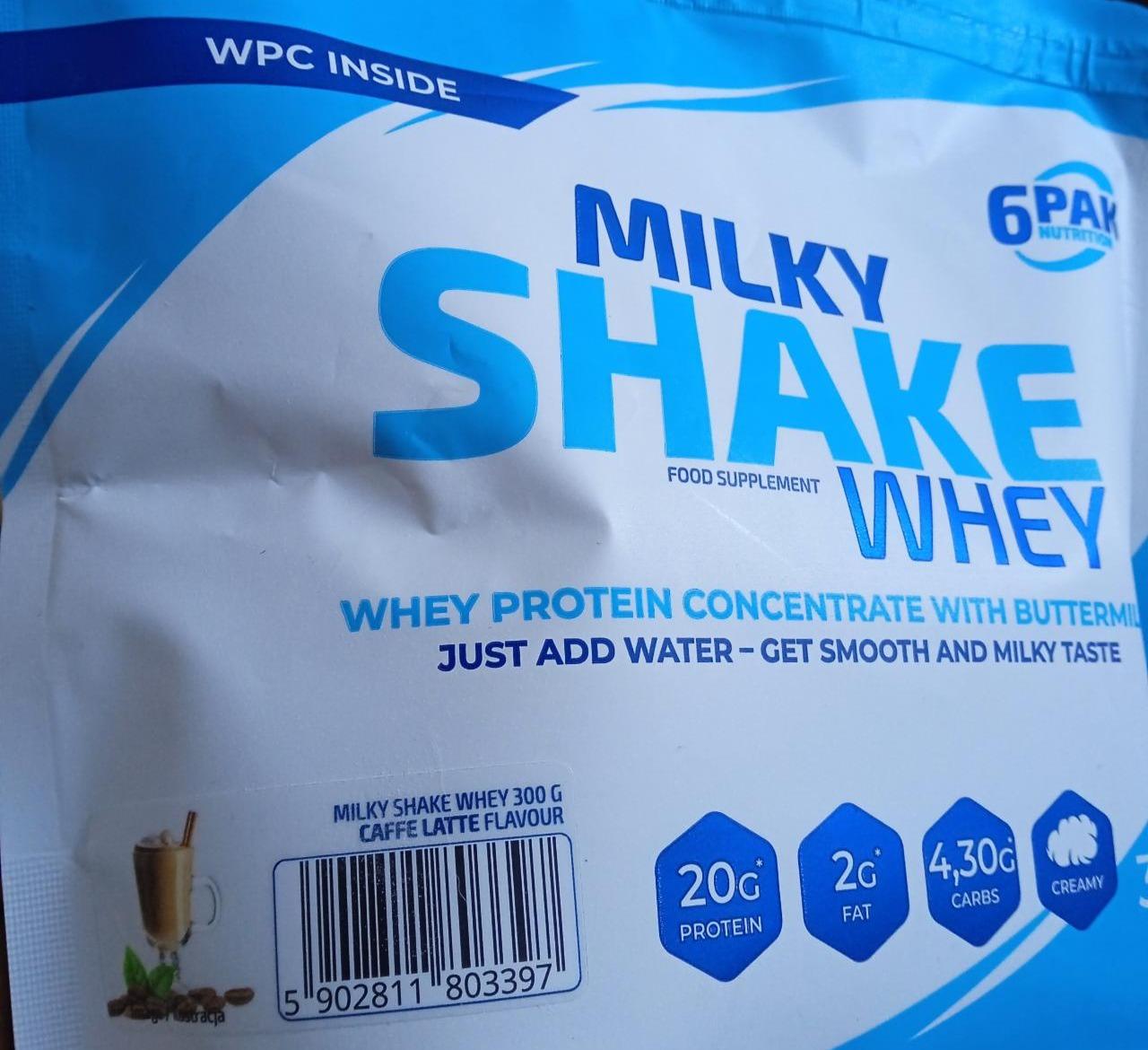 Zdjęcia - Milky shake whey WPC Latte Caffe Latte 6Pak