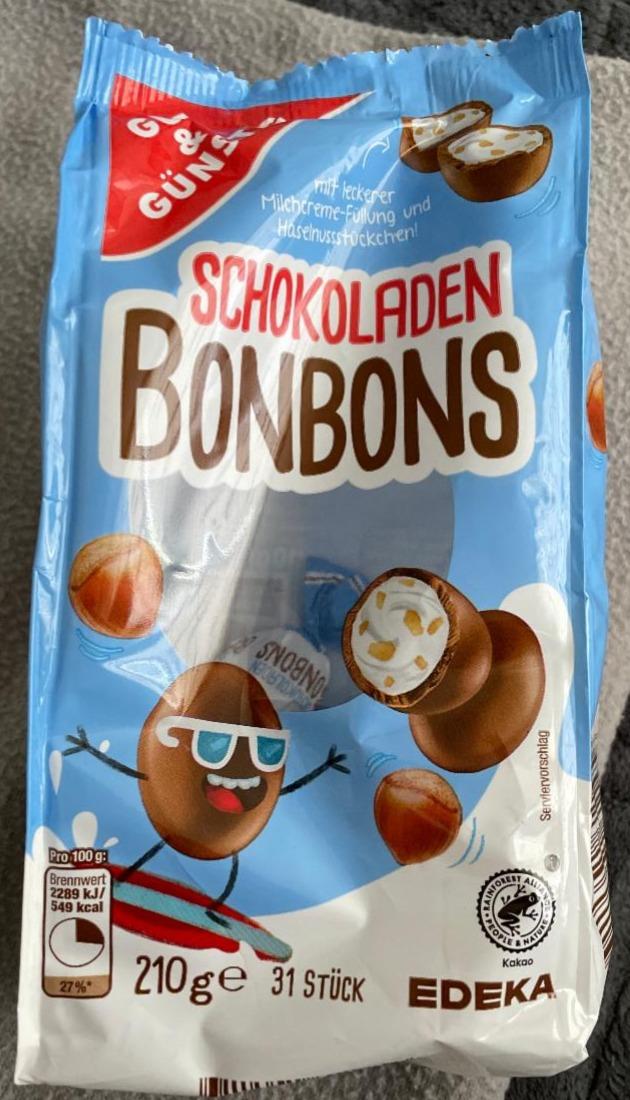 Zdjęcia - Schokoladen Bonbons Gut & Günstig