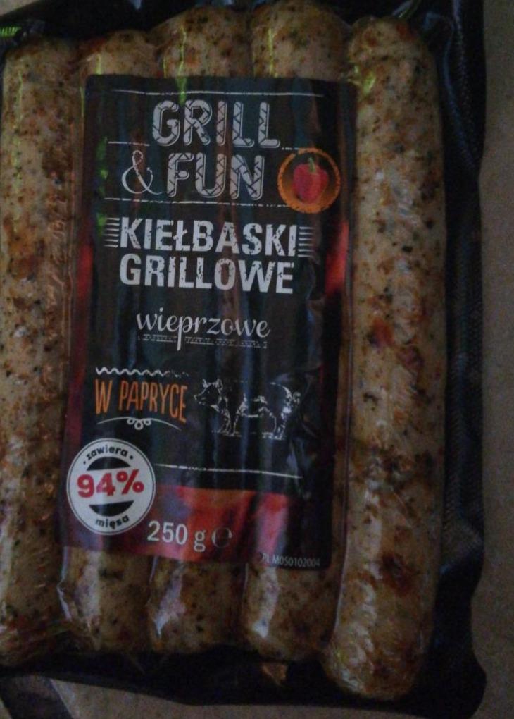 Zdjęcia - Kiełbaski grillowe wieprzowe Grill & Fun