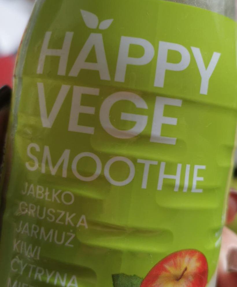 Zdjęcia - Smoothie jabłko, gruszka, jarmuż, kiwi, cytryna, mięta Happy Vege