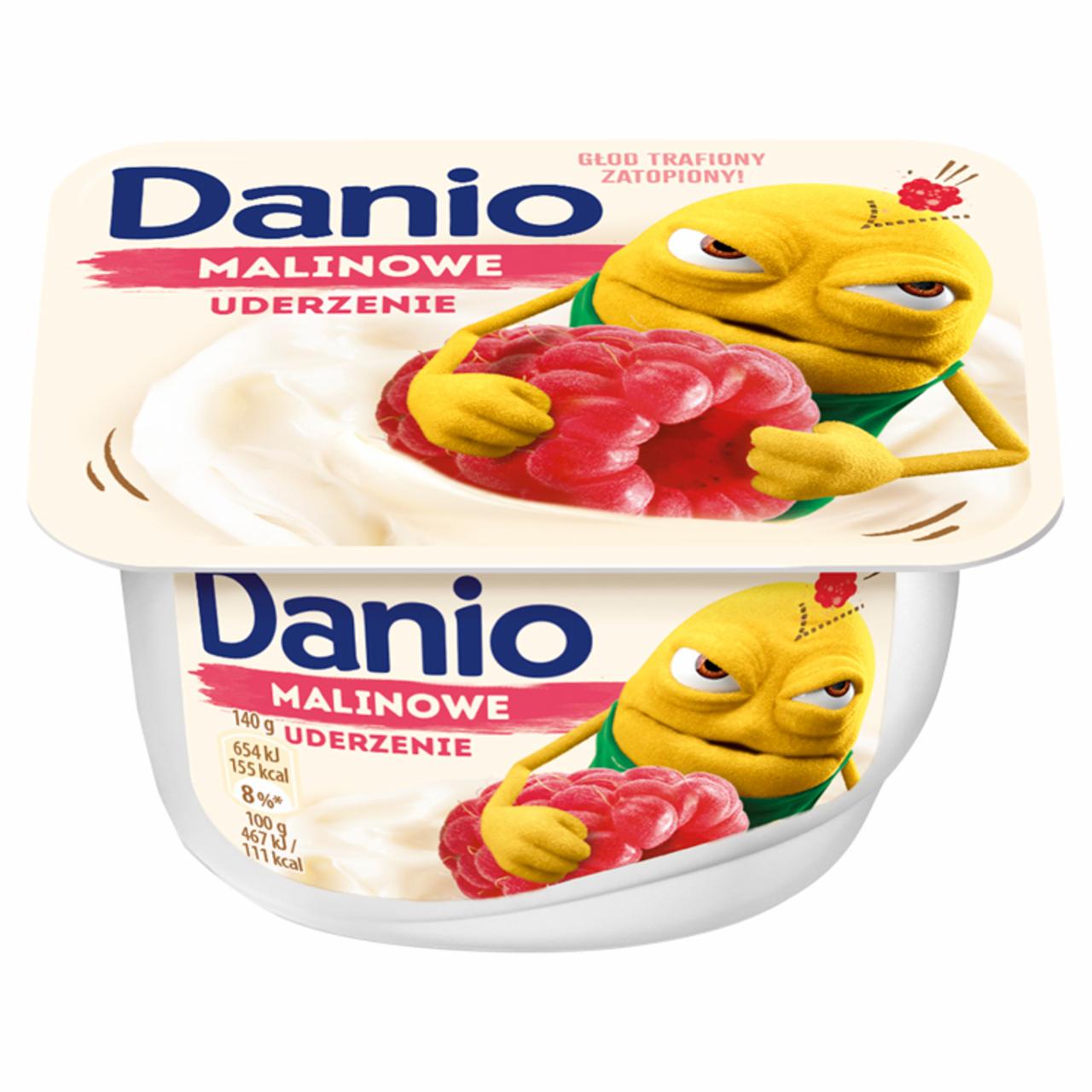 Zdjęcia - Danio Serek homogenizowany malinowy 140 g