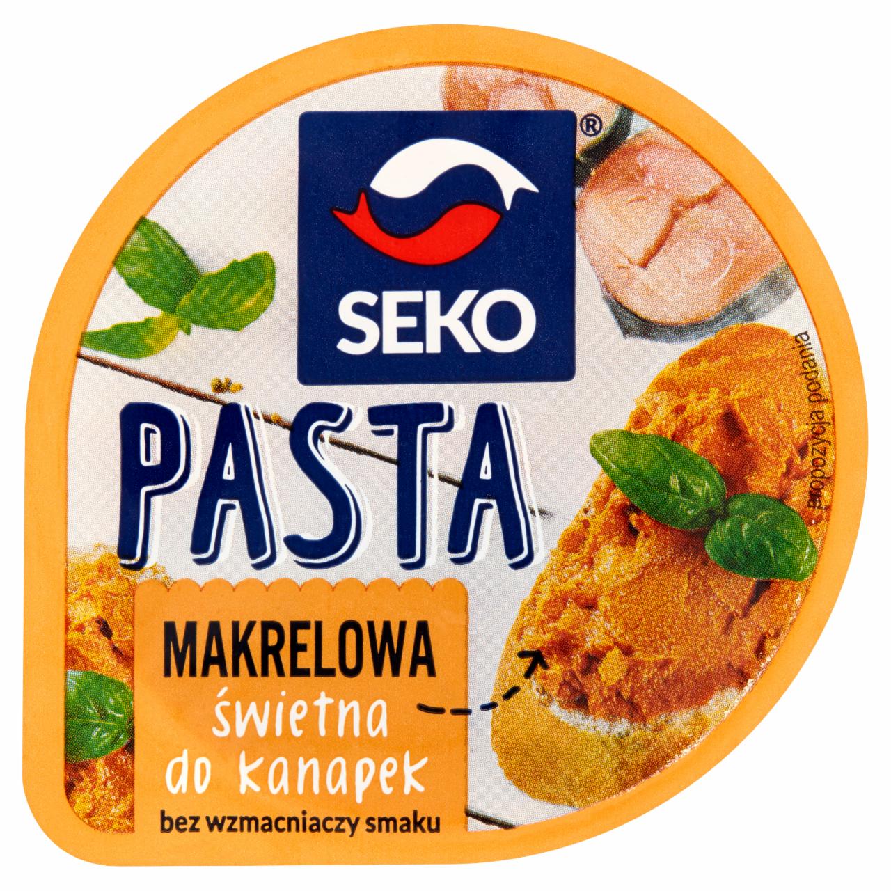 Zdjęcia - Seko Pasta makrelowa 80 g