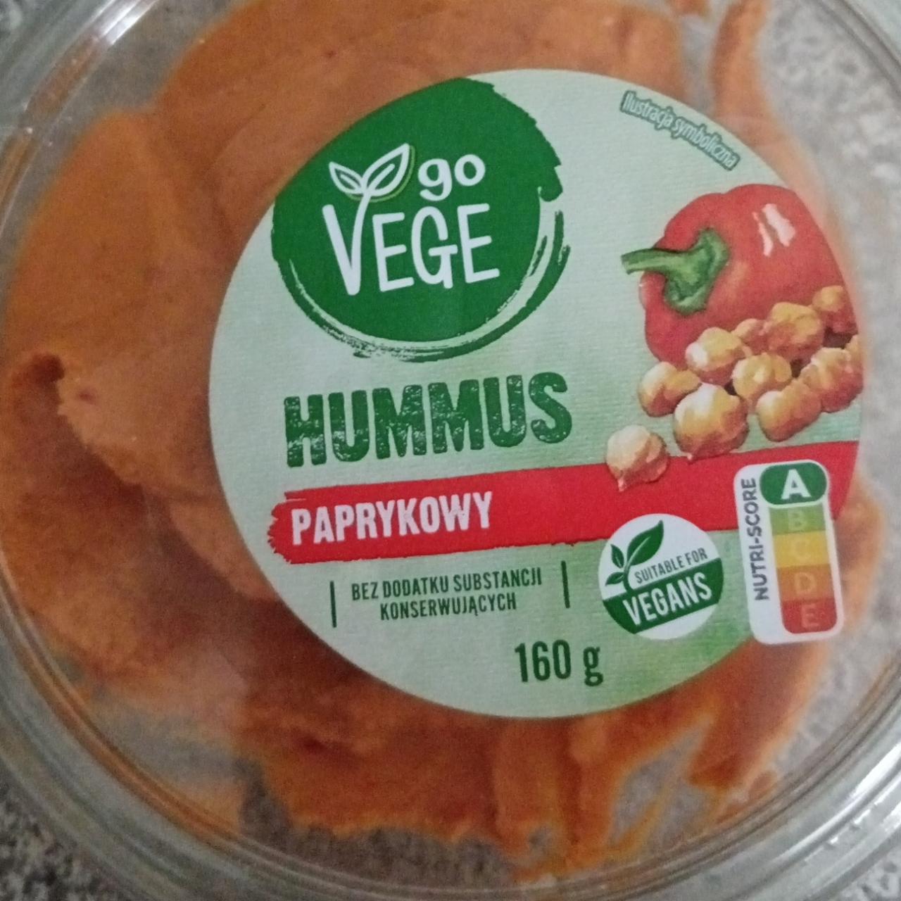 Zdjęcia - Hummus paprykowy Go Vege