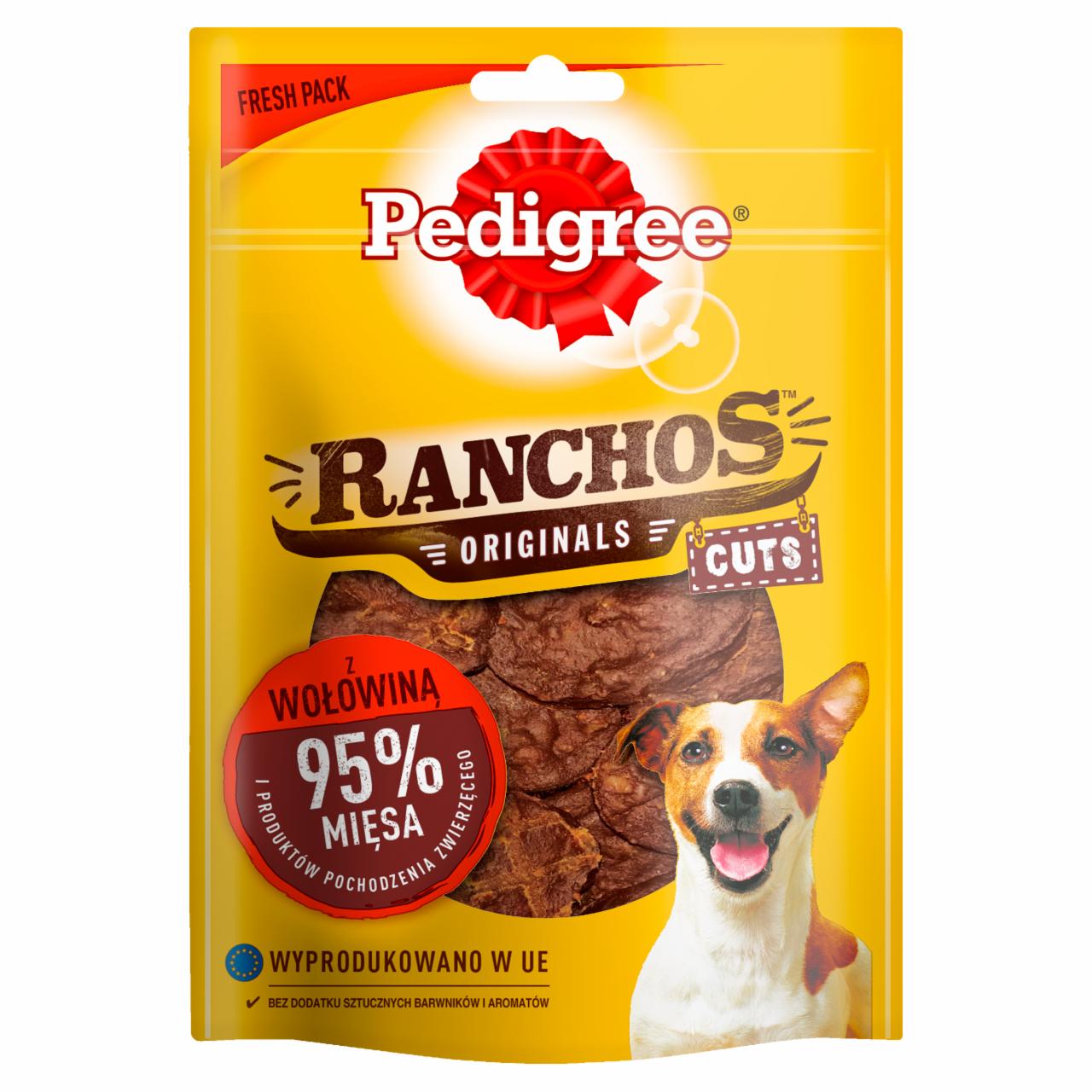 Zdjęcia - Pedigree Ranchos Karma uzupełniająca dla dorosłych psów z wołowiną 65 g
