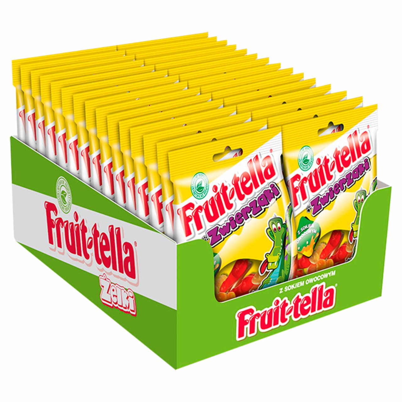 Zdjęcia - Fruittella Zwierzaki Żelki o smaku owocowym 30 x 90 g