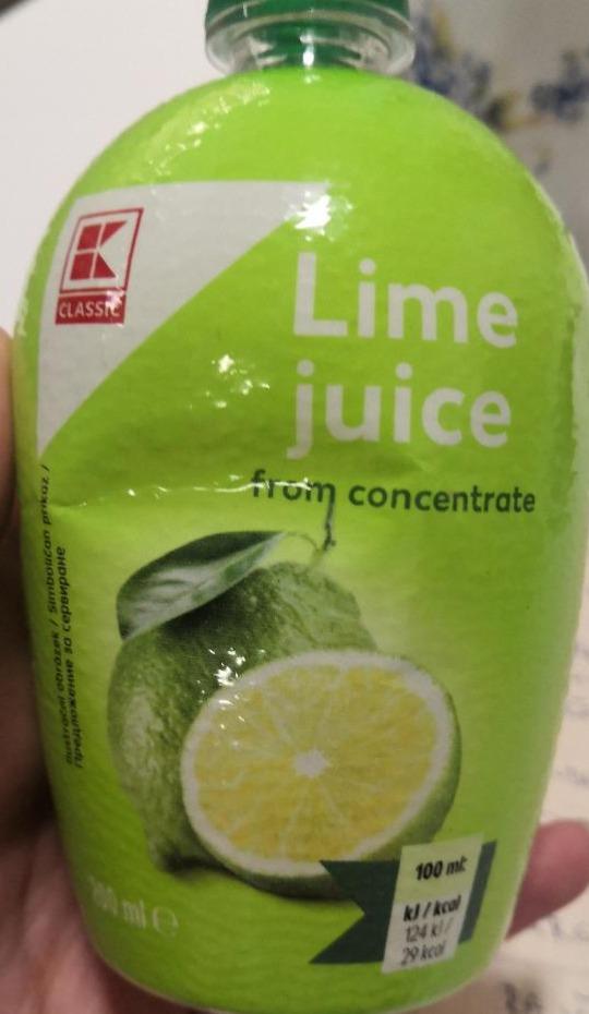 Zdjęcia - Lime Juice from concentrate K-Classic