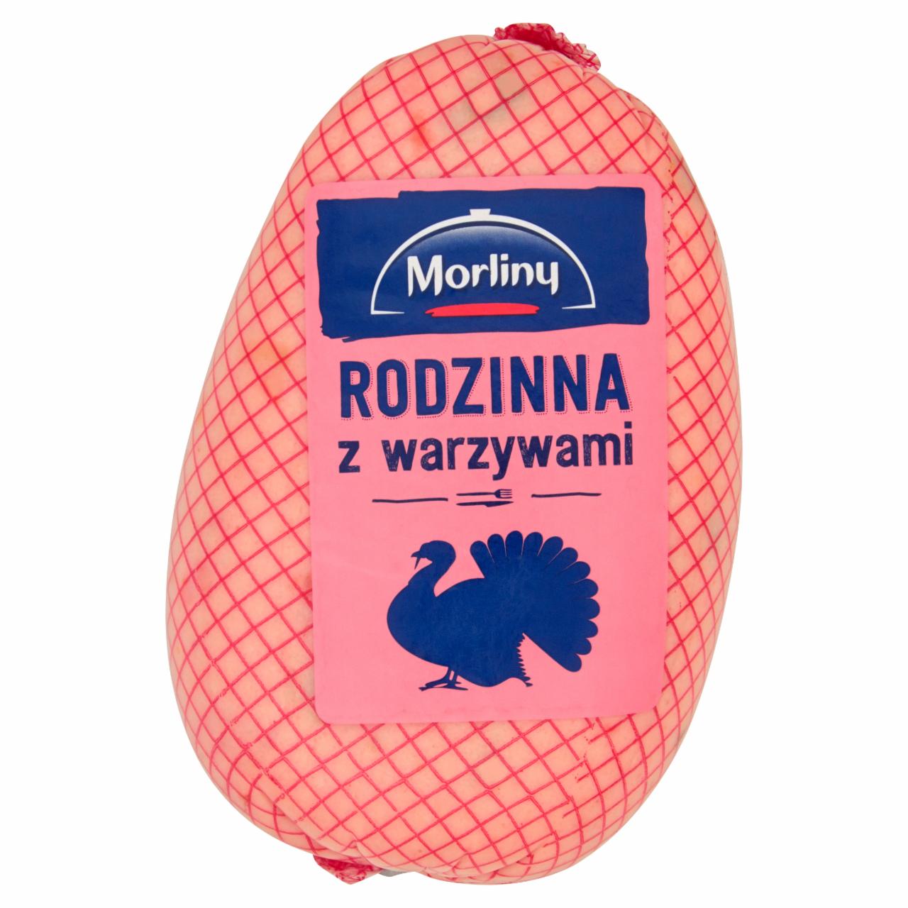 Zdjęcia - Morliny Rodzinna z warzywami Kiełbasa z indyka 570 g