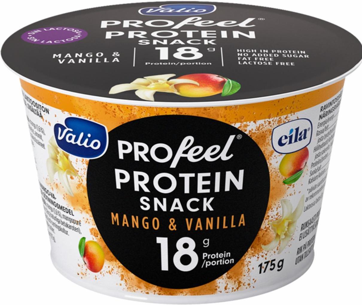 Zdjęcia - profeel protein snack mango vanilia Valio