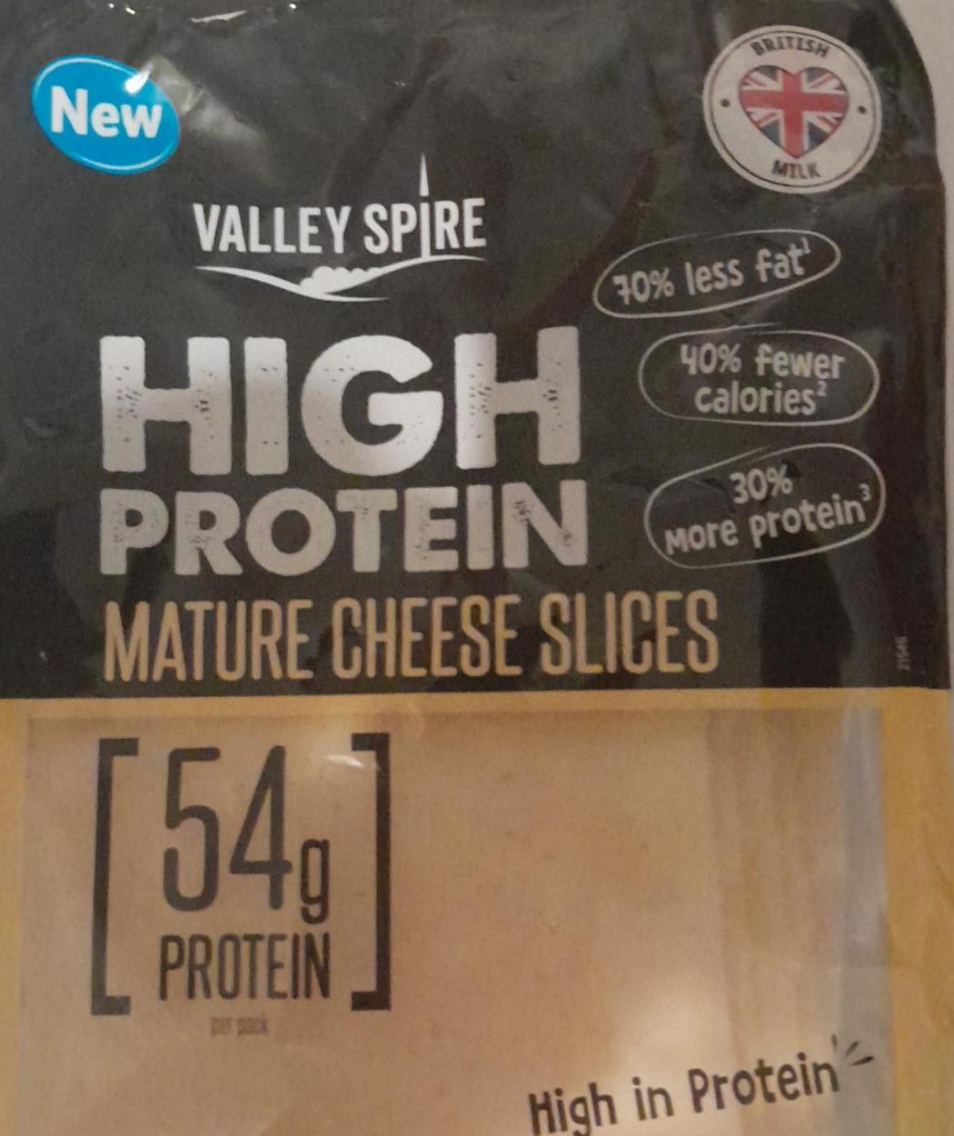 Zdjęcia - High protein mature cheese slices Valley spire