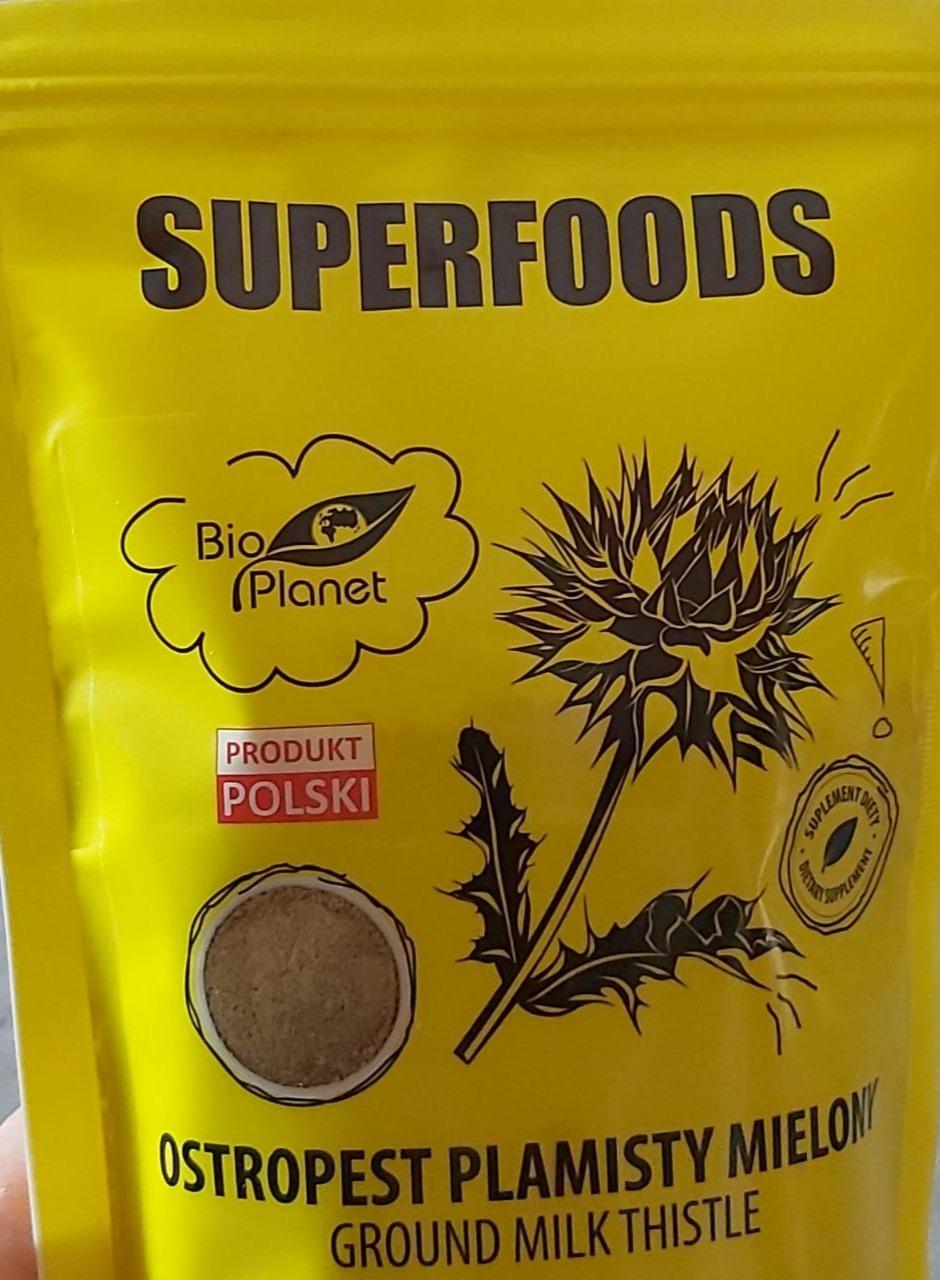 Zdjęcia - Ostropest plamisty mielony BioPlanet Superfoods