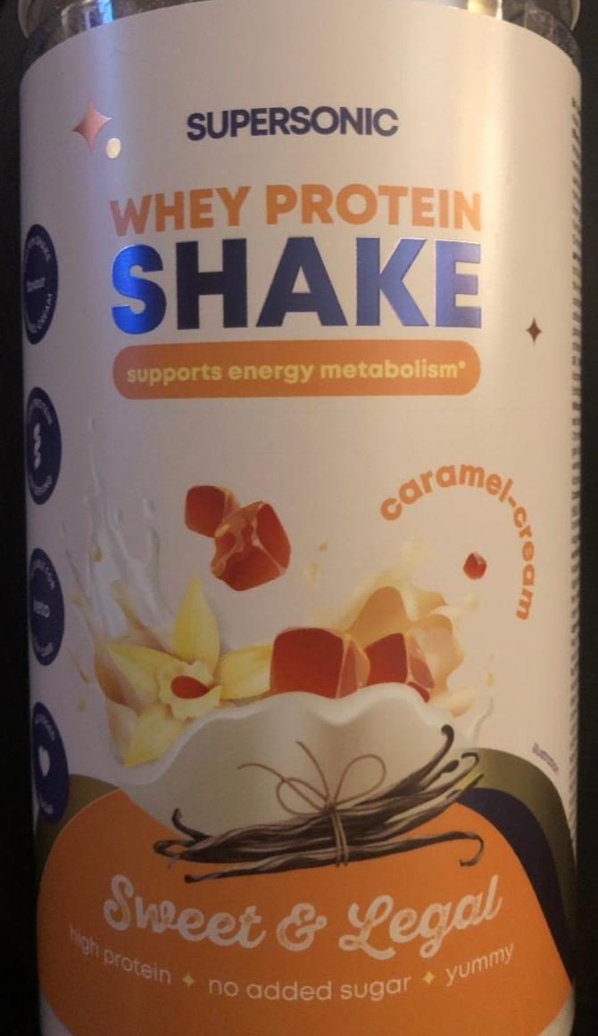 Zdjęcia - Shake proteinowy wanilia i karmel Supersonic