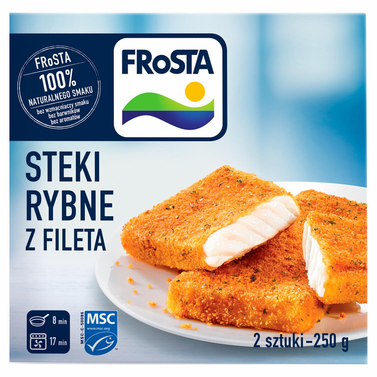 Zdjęcia - FRoSTA Steki rybne z fileta 250 g (2 sztuki)