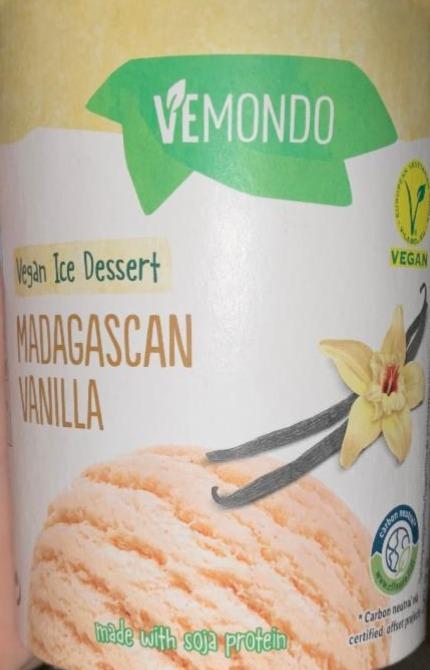 Zdjęcia - Vegan Ice Dessert Madagascan Vanilla Vemondo