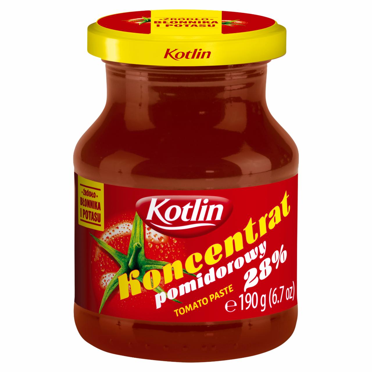 Zdjęcia - Kotlin Koncentrat pomidorowy 28% 190 g