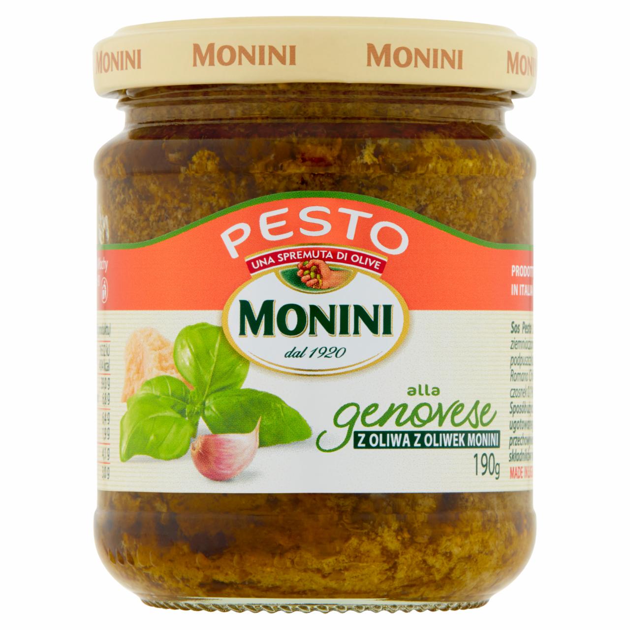 Zdjęcia - Pesto alla genovese Monini