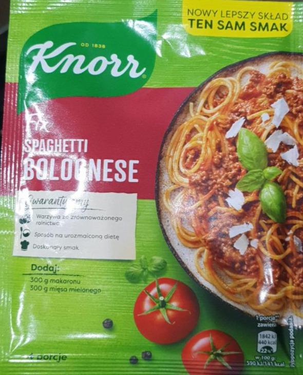 Zdjęcia - Fix spaghetti bolognese Knorr