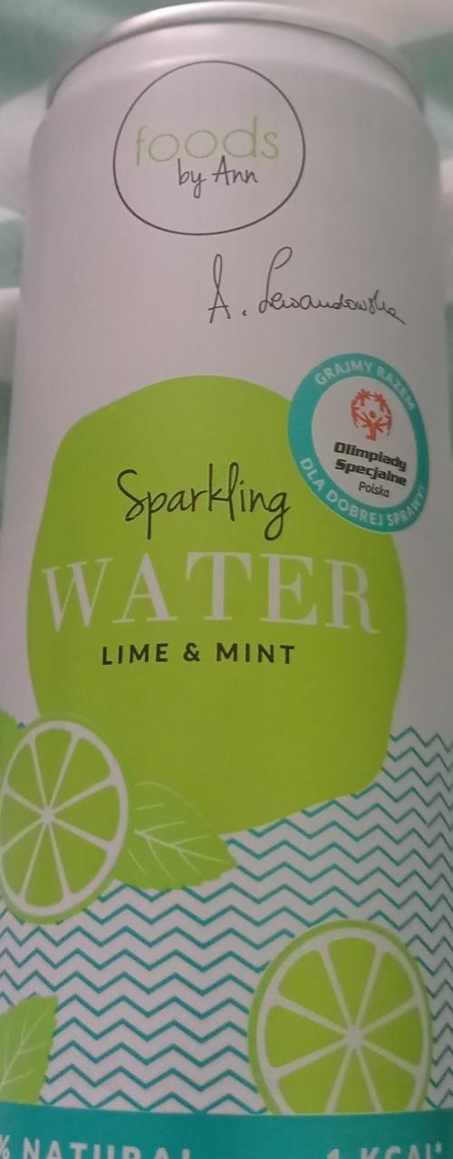 Zdjęcia - Sparkling Water Lime & Mint Foods by Ann
