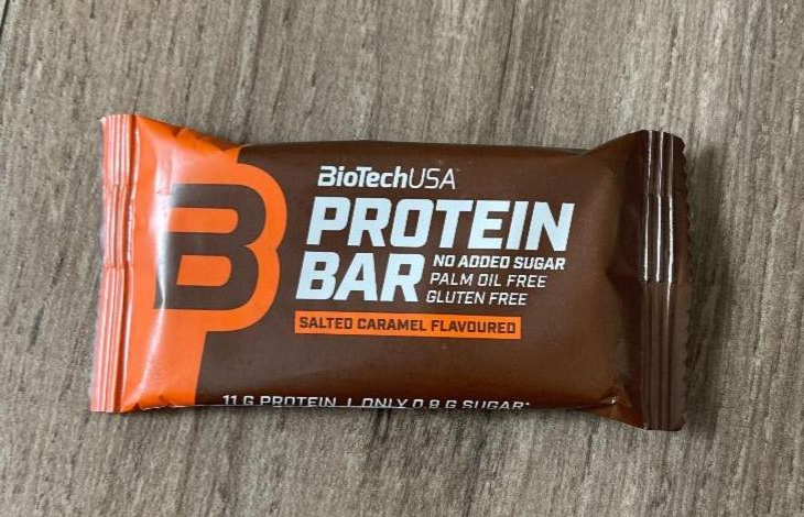 Zdjęcia - protein bar salted caramel BioTechUSA